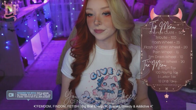 DuchessFreya's Streamate show and profile